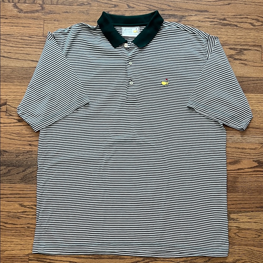 Men's Master’s Striped Polo Shirt